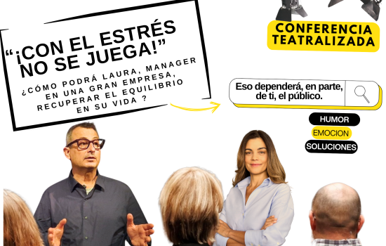 Cartel Con el estrés no se juega